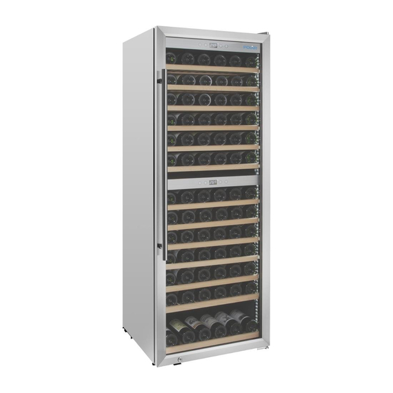 Polar G-Serie Dual-Zone-Weinkühlschrank Edelstahl 109 Flaschen 3 Polar G-Serie Dual-Zone-Weinkühlschrank Edelstahl 109 Flaschen