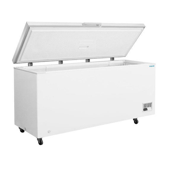 Polar G-Serie Tiefkühltruhe mit Edelstahldeckel 581Ltr 7 Polar G-Serie Tiefkühltruhe mit Edelstahldeckel 581Ltr