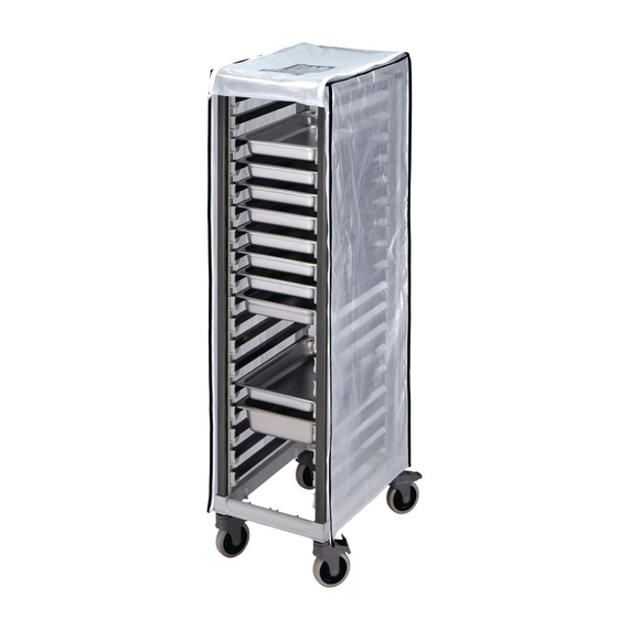 Cambro Abdeckung für GN 1/1 Regalwagen 5 Cambro Abdeckung für GN 1/1 Regalwagen