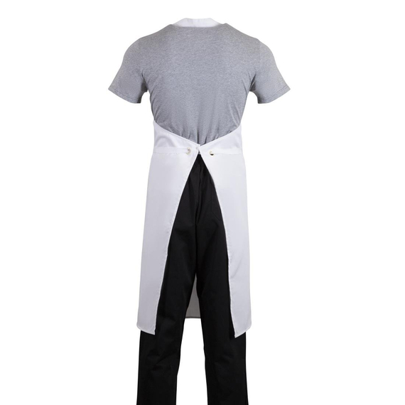 Whites Latzschürze weiß XL 4 Whites Latzschürze weiß XL