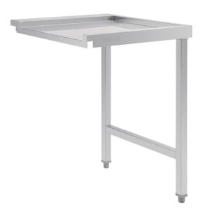 Vogue Tisch für Haubenspülmaschine links 60cm
