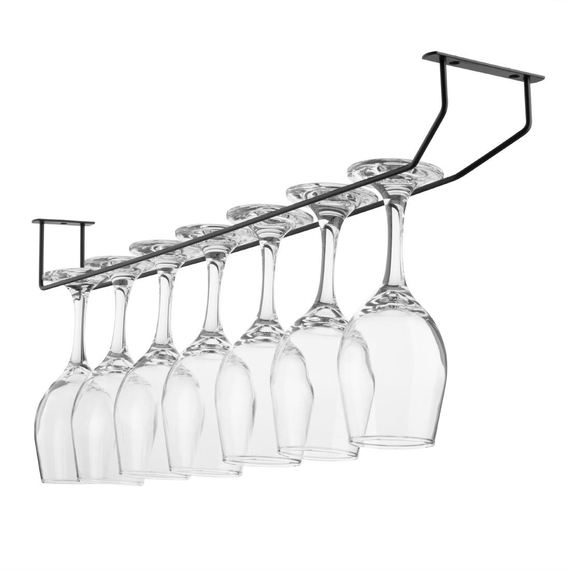 Olympia Weinglasregal Schwarz 610mm 4 Olympia Weinglasregal Schwarz 610mm