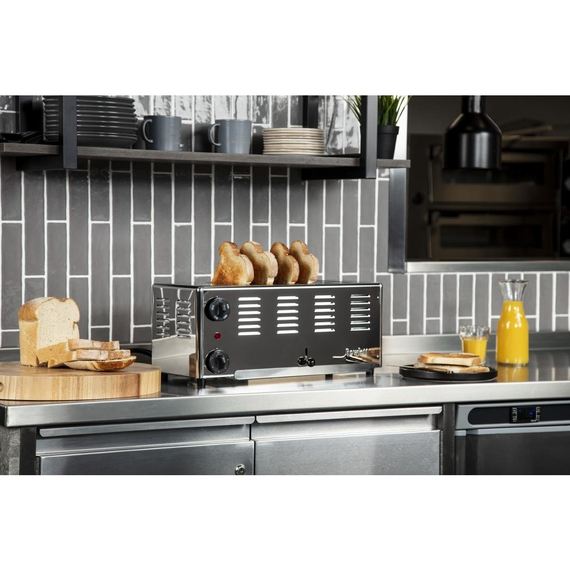 Rowlett Premier Toaster mit 6 Steckplätzen und zusätzlichen DuraHeat-Elementen 6 Rowlett Premier Toaster mit 6 Steckplätzen und zusätzlichen DuraHeat-Elementen