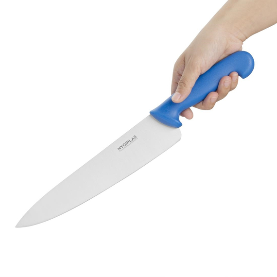 Hygiplas Kochmesser 25cm blau 1 Hygiplas Kochmesser 25cm blau