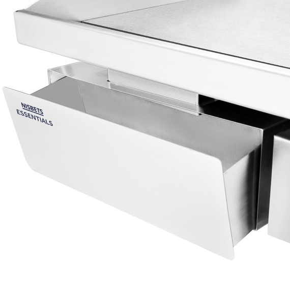 Nisbets Essentials Grillplatte aus Stahl 2 Nisbets Essentials Grillplatte aus Stahl