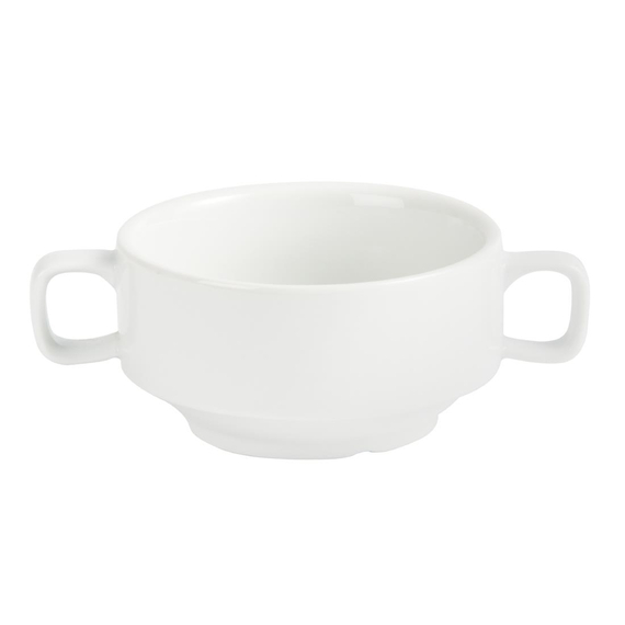 Olympia Whiteware Suppentassen mit Henkeln 40cl (6 Stück) 1 Olympia Whiteware Suppentassen mit Henkeln 40cl (6 Stück)