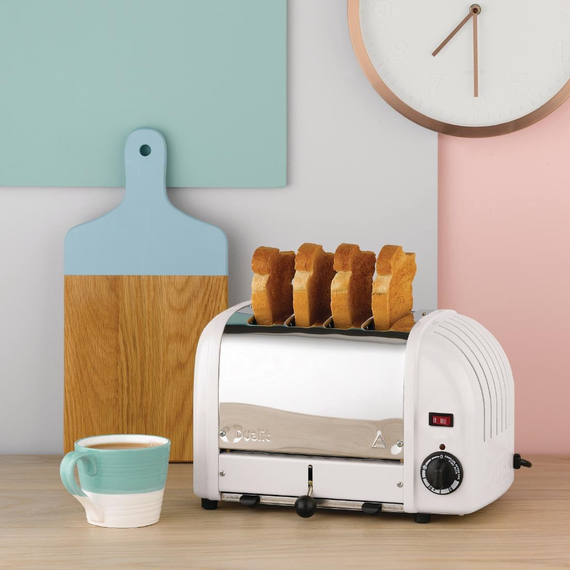 Dualit Toaster 40355 weiß 4 Schlitze 1 Dualit Toaster 40355 weiß 4 Schlitze