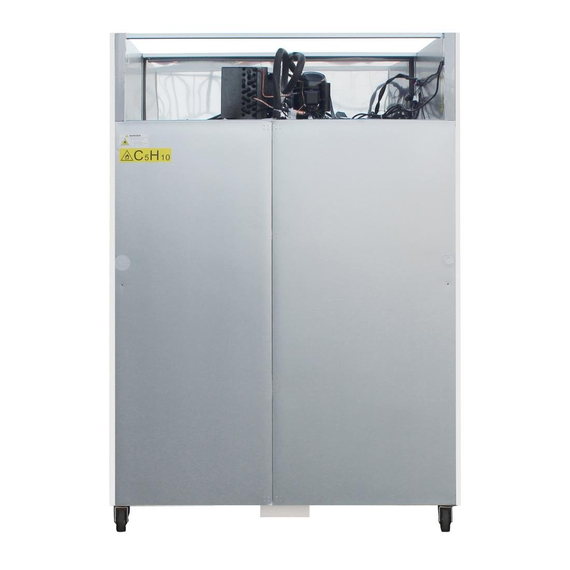 Polar Serie G Gefrierschrank weiß 2-türig 1200L 4 Polar Serie G Gefrierschrank weiß 2-türig 1200L