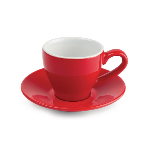 Olympia Cafe Untertassen rot 11,7cm (12 Stück) Olympia Cafe Untertassen rot 11,7cm (12 Stück)