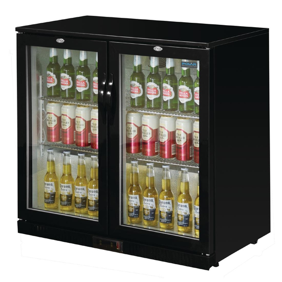 Polar Serie G Barkühlschrank mit 2 Klapptüren 208L 2 Polar Serie G Barkühlschrank mit 2 Klapptüren 208L