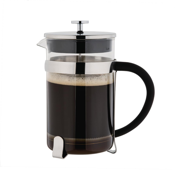 Olympia French Press Edelstahl und Glas 1,5L 3 Olympia French Press Edelstahl und Glas 1,5L