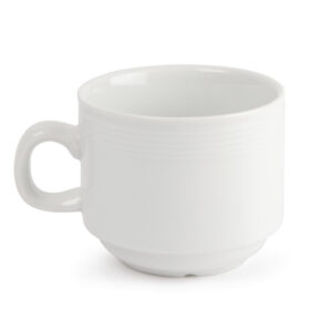 Olympia Linear stapelbare Teetassen 20cl (12 Stück)