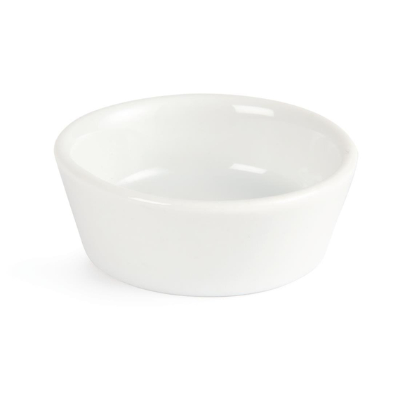 Olympia Whiteware runde konische Schalen 5cm (12 Stück) 1 Olympia Whiteware runde konische Schalen 5cm (12 Stück)