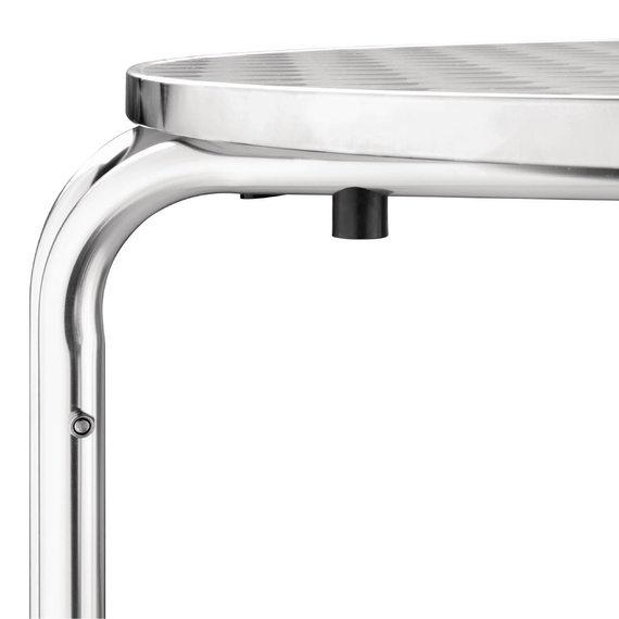 Bolero runder Bistrotisch Edelstahl 3 Beine 70cm 2 Bolero runder Bistrotisch Edelstahl 3 Beine 70cm
