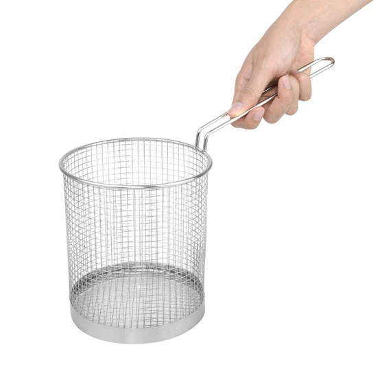 Vogue Edelstahl Spaghettikorb 2 Vogue Edelstahl Spaghettikorb