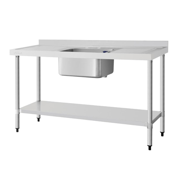 Vogue Spüle Einzelspüle Doppelabtropffläche 1500mm Vogue Spüle Einzelspüle Doppelabtropffläche 1500mm