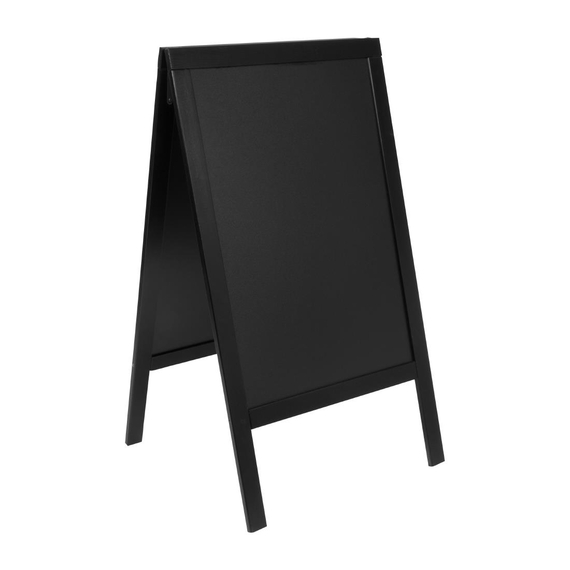 Securit Black Woody großes Gehwegkreide-A-Tafel-Schild 2 Securit Black Woody großes Gehwegkreide-A-Tafel-Schild