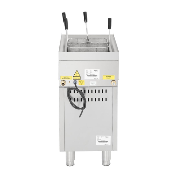 Buffalo 600 Serie freistehender elektrischer Nudelkocher 9 Buffalo 600 Serie freistehender elektrischer Nudelkocher