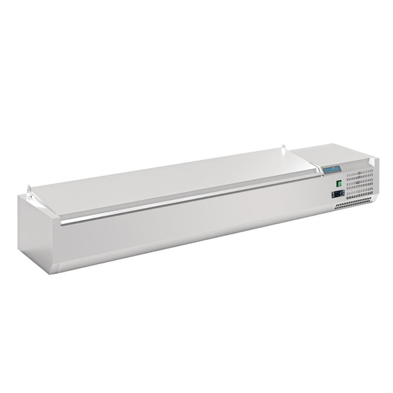 Polar Serie G Aufsatzkühlung mit Deckel 8x GN1/4 Polar Serie G Aufsatzkühlung mit Deckel 8x GN1/4