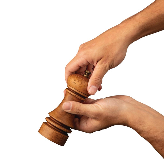Olympia Salz- und Pfeffermühle Holz 15cm 3 Olympia Salz- und Pfeffermühle Holz 15cm