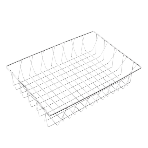 Olympia Edelstahlkorb 30 x 45cm 2 Olympia Edelstahlkorb 30 x 45cm
