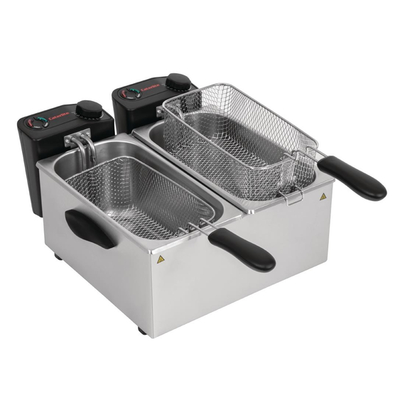 Caterlite Doppelfritteuse 2 x 3,5L 7 Caterlite Doppelfritteuse 2 x 3,5L