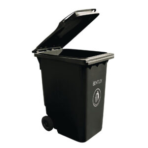 Mülltonne Schwarz 240Ltr