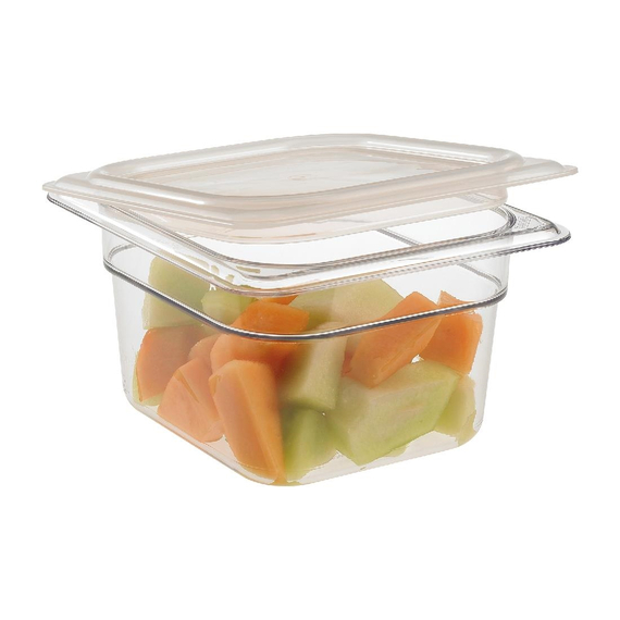 Cambro Polycarbonat GN 1/6 Behälter 100mm 3 Cambro Polycarbonat GN 1/6 Behälter 100mm