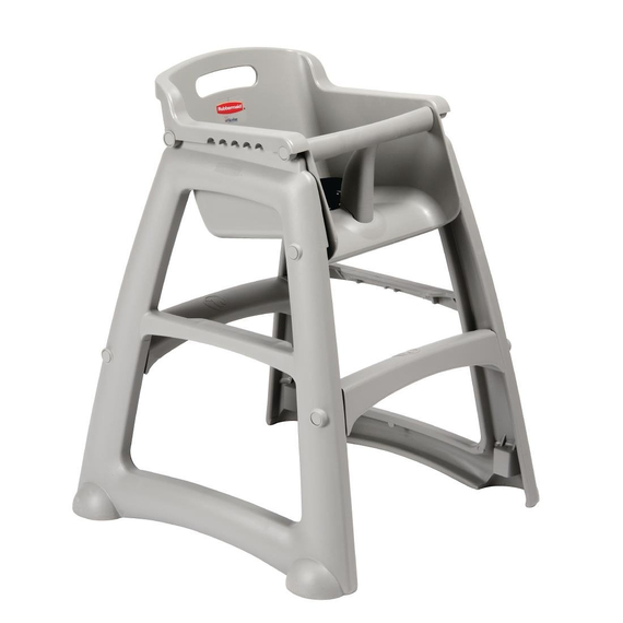 Rubbermaid Kinderhochstuhl grau 3 Rubbermaid Kinderhochstuhl grau