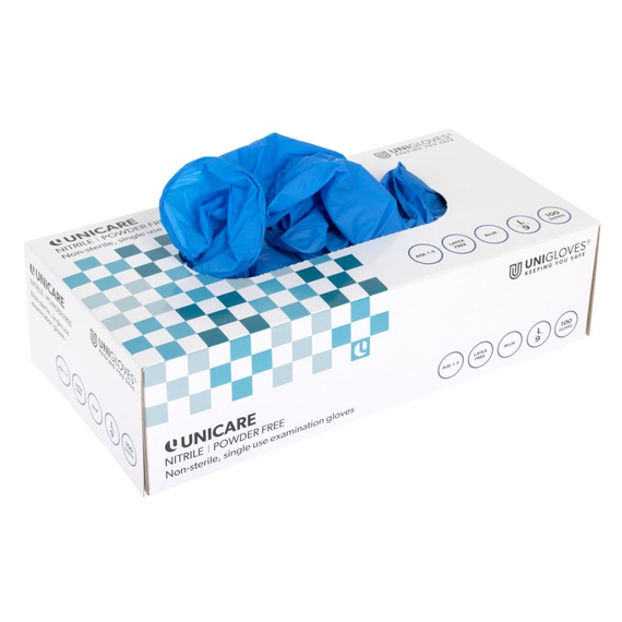 Nitrilhandschuhe puderfrei blau L (100 Stück) 2 Nitrilhandschuhe puderfrei blau L (100 Stück)