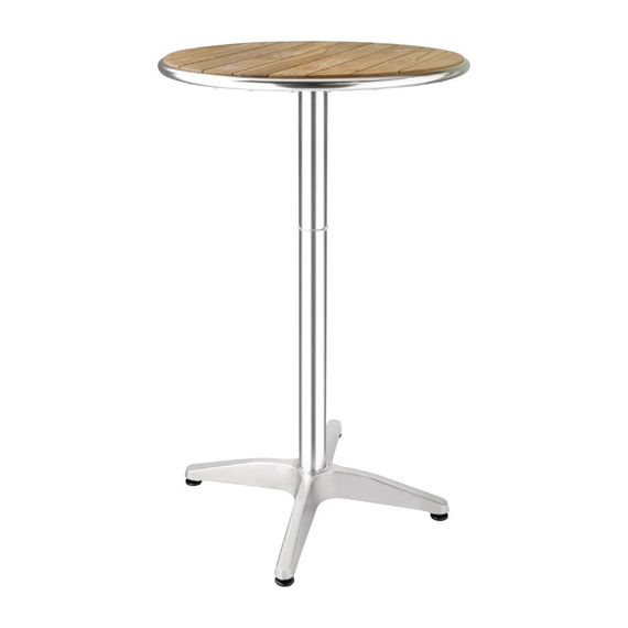 Bolero runder Stehtisch Eschenholz 1 Bein 60cm Bolero runder Stehtisch Eschenholz 1 Bein 60cm