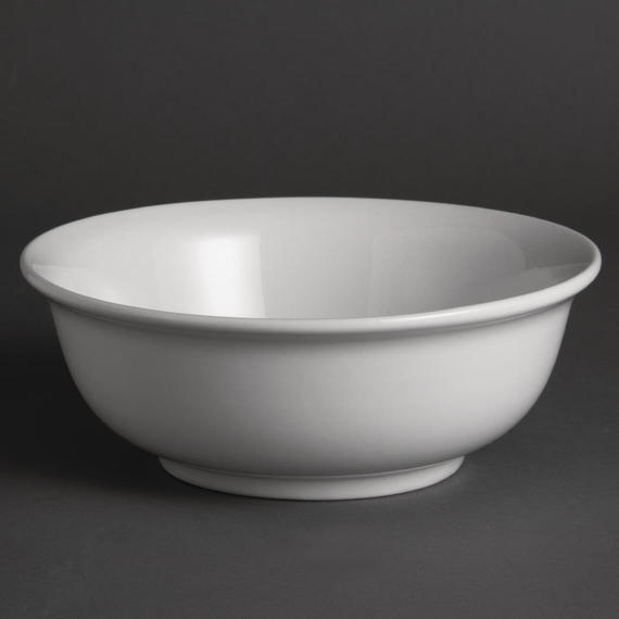 Olympia Whiteware Salatschüsseln 20cm (6 Stück) Olympia Whiteware Salatschüsseln 20cm (6 Stück)