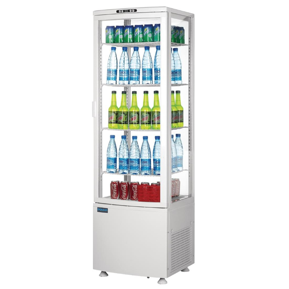 Polar C-Serie Energieeffizienter Kühlschrank mit gebogener Tür Weiß 235Ltr 2 Polar C-Serie Energieeffizienter Kühlschrank mit gebogener Tür Weiß 235Ltr
