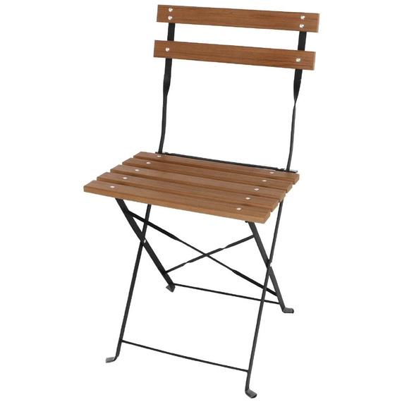 Bolero klappbare Terrassenstühle Holzimitat (2 Stück) 3 Bolero klappbare Terrassenstühle Holzimitat (2 Stück)