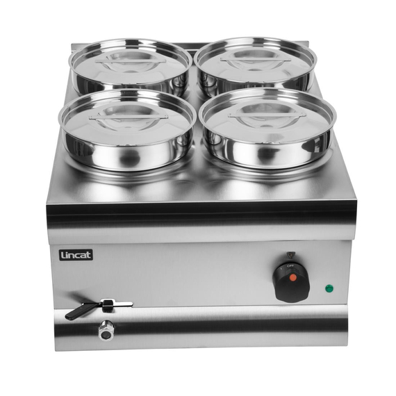 Lincat Silverlink 600 Bain-Marie BS4W 4x 4,5L Lincat Silverlink 600 Bain-Marie BS4W 4x 4,5L