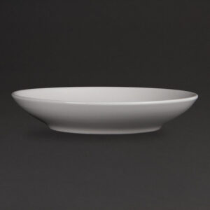 Olympia Whiteware tiefe runde Teller 26cm (6 Stück)