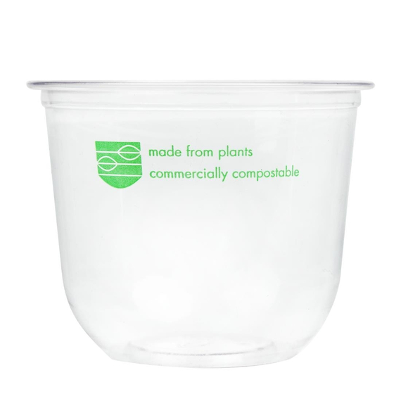 Vegware 96 Serie kompostierbare Rundbehälter 355ml (1000 Stück) 2 Vegware 96 Serie kompostierbare Rundbehälter 355ml (1000 Stück)