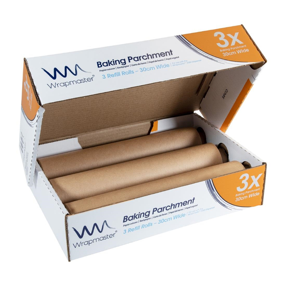 Wrapmaster Backpapier Nachfüllpackung 30cm x 50m (3 Stück) 2 Wrapmaster Backpapier Nachfüllpackung 30cm x 50m (3 Stück)