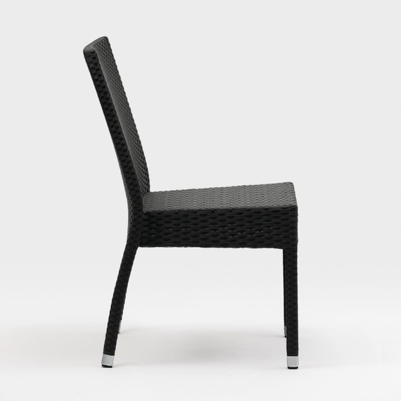 Bolero Rattanstühle anthrazit (4 Stück) Bolero Rattanstühle anthrazit (4 Stück)