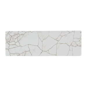 Churchill Studio Prints Kintsugi Achatgraue längliche Platten, 330 x 110 mm, (6 Stück)