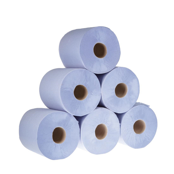 Jantex Handtuchrollen für Innenabrollung blau 1-lagig (6 Stück) 3 Jantex Handtuchrollen für Innenabrollung blau 1-lagig (6 Stück)