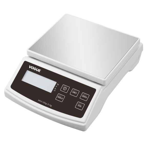 Vogue Elektronische Waage 10kg 1 Vogue Elektronische Waage 10kg