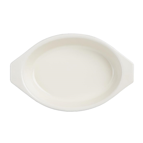 Vogue Gratinschale 650ml schwarz oval 2 Vogue Gratinschale 650ml schwarz oval