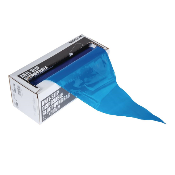 Vogue rutschfeste Einweg-Spritztüten blau (100 Stück) 6 Vogue rutschfeste Einweg-Spritztüten blau (100 Stück)