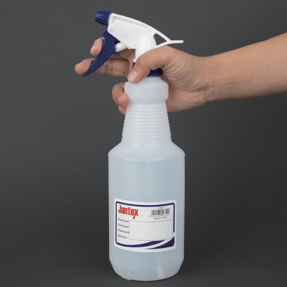 Jantex farbkodierte Sprühflasche blau 750ml 2 Jantex farbkodierte Sprühflasche blau 750ml