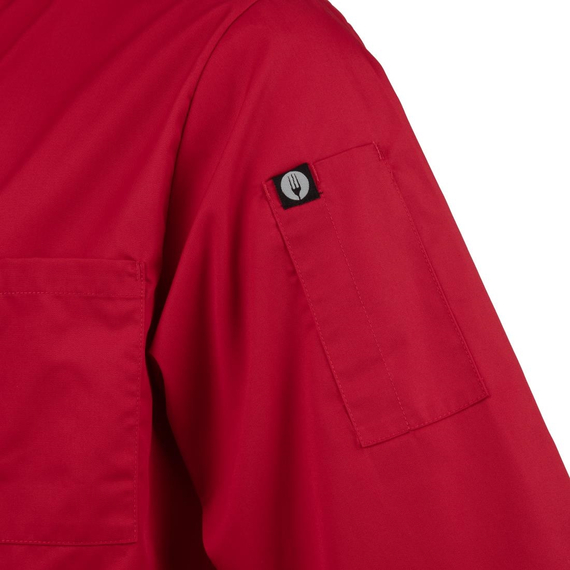 Chefkoch Unisex Jacke Rot L 3 Chefkoch Unisex Jacke Rot L