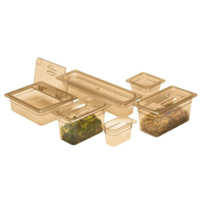 Cambro Polycarbonat-Lock aus Hochhitze, Gastronorm Deckel 1/9