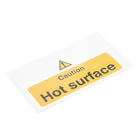 Vogue Warnschild "Caution - Hot surface" Heiße Oberfläche 1 Vogue Warnschild "Caution - Hot surface" Heiße Oberfläche
