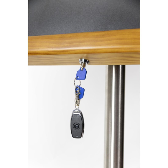 Securit Menükartenhalter mit weißen LEDs aus Teakholz 4xA4 mit Pfosten und Sockel 6 Securit Menükartenhalter mit weißen LEDs aus Teakholz 4xA4 mit Pfosten und Sockel