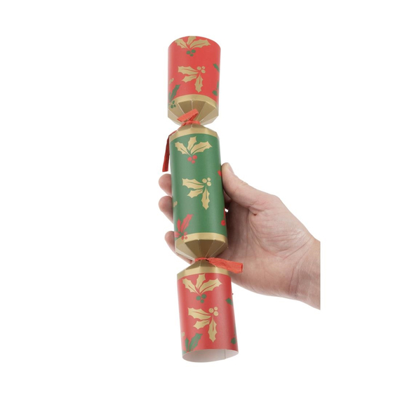 Fiesta Recycelbare Plastikfreie Weihnachtsknallbonbons 12" (25 Stück) 5 Fiesta Recycelbare Plastikfreie Weihnachtsknallbonbons 12" (25 Stück)